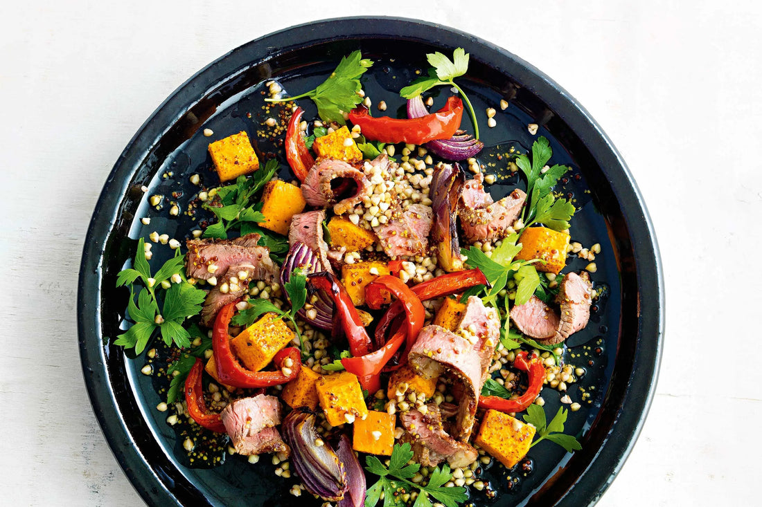 Roast Vegetable & Buckwheat Salad